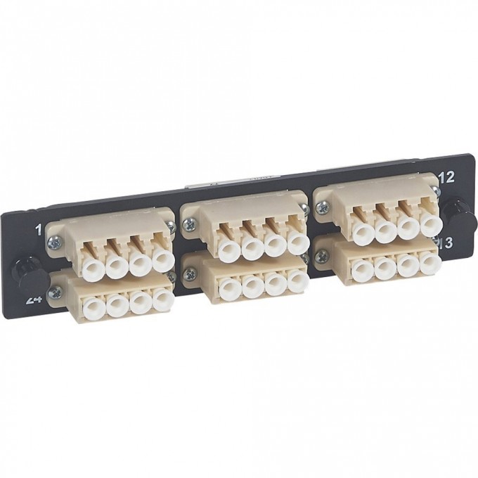 Многомодовая вставка LEGRAND LC 24 волокон 032579 Многомодовая вставка LEGRAND LC 24 волокон 032579