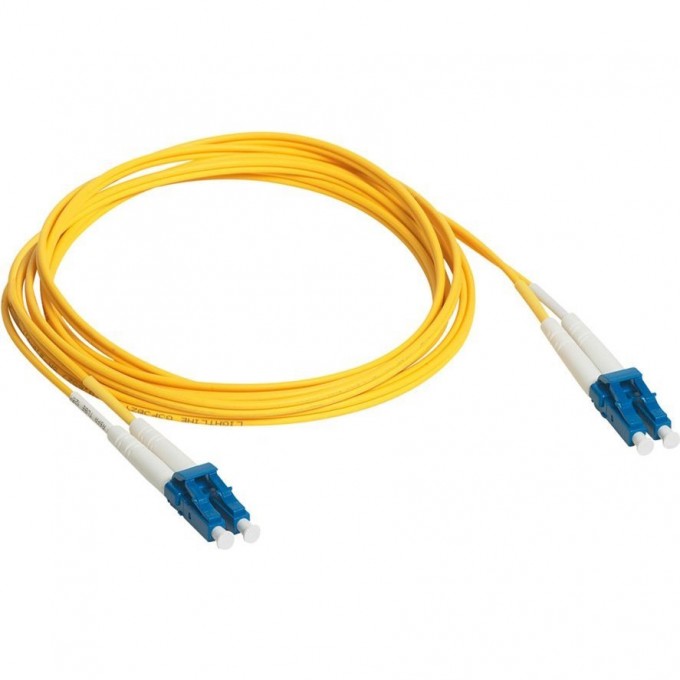 Шнур LEGRAND оптоволоконный OS1/2 одномодовый LC/LC 1 м желтый 032606 Шнур LEGRAND оптоволоконный OS1/2 одномодовый LC/LC 1 м желтый 032606