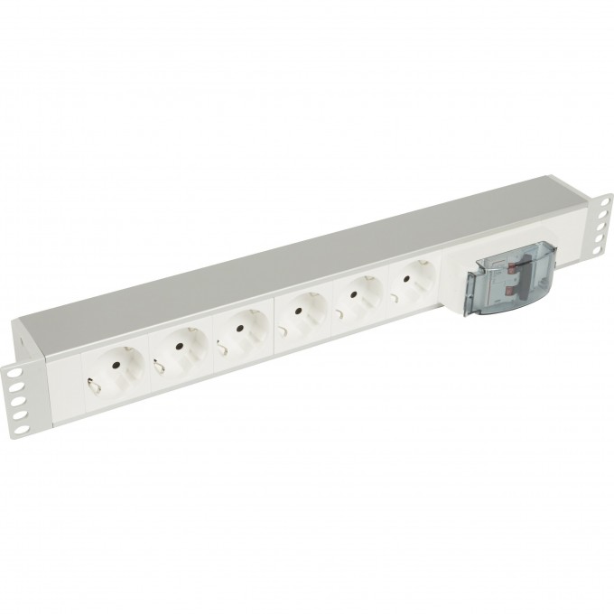 Блок LEGRAND 19" 6 розеток 2К+З+MCB нем.ст. белый 033238 Блок LEGRAND 19" 6 розеток 2К+З+MCB нем.ст. белый 033238