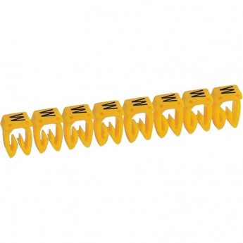 Маркер LEGRAND CAB 3 для кабеля 0,15-0,5 мм² заглавная буква W