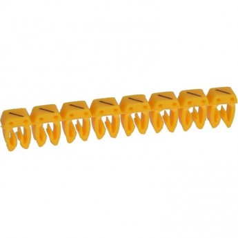 Маркер LEGRAND CAB 3 условное обозначение для кабеля 1,5-2,5 мм² слэш