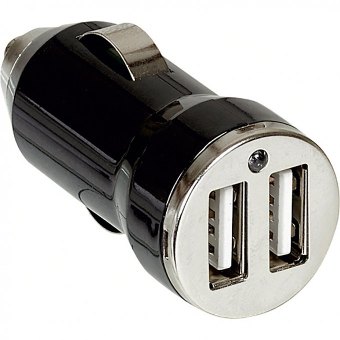 Автомобильная зарядка LEGRAND 2хUSB черный 050682 Автомобильная зарядка LEGRAND 2хUSB черный 050682