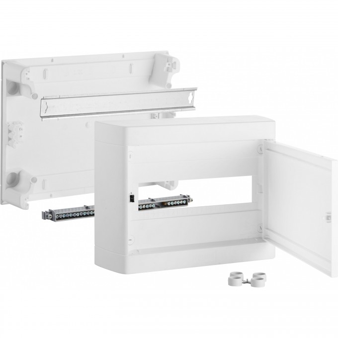 Накладной распределительный щит LEGRAND Nedbox с белой дверью 1 рейка х 12 (+1) модулей 601236 Накладной распределительный щит LEGRAND Nedbox с белой дверью 1 рейка х 12 (+1) модулей 601236