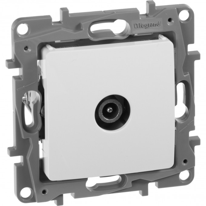 Розетка LEGRAND TV оконечная 5 дБ 5-862 мГц Etika белый 672265 Розетка LEGRAND TV оконечная 5 дБ 5-862 мГц Etika белый 672265