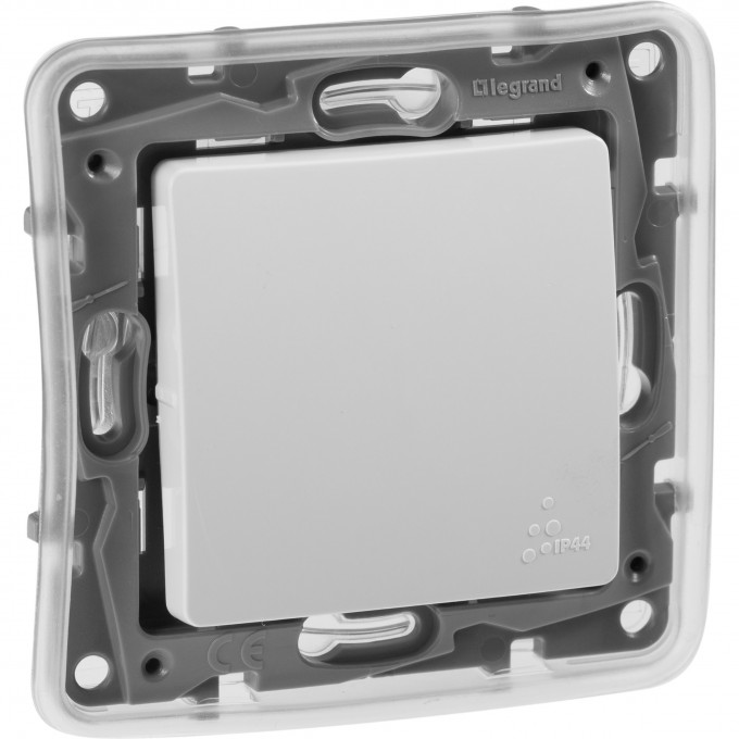 Выключатель/переключатель LEGRAND IP44 Etika Plus 10 A 250 В белый 672200 Выключатель/переключатель LEGRAND IP44 Etika Plus 10 A 250 В белый 672200