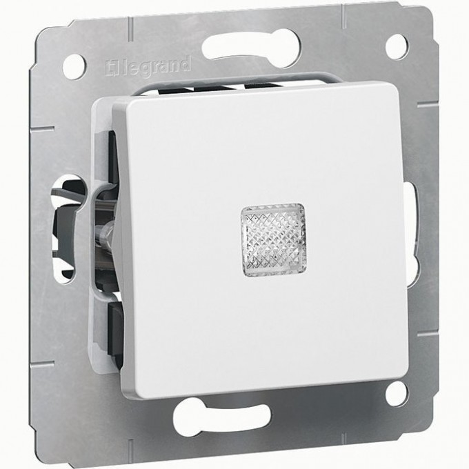 Выключатель LEGRAND Cariva без фиксации с подсветкой 10 A 250 В белый 773613 Выключатель LEGRAND Cariva без фиксации с подсветкой 10 A 250 В белый 773613