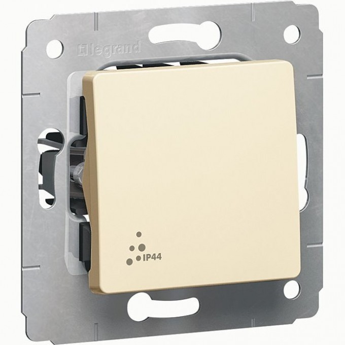 Выключатель LEGRAND Cariva IP 44 автоматические клеммы 10 АX 250 В слоновая кость 773709 Выключатель LEGRAND Cariva IP 44 автоматические клеммы 10 АX 250 В слоновая кость 773709