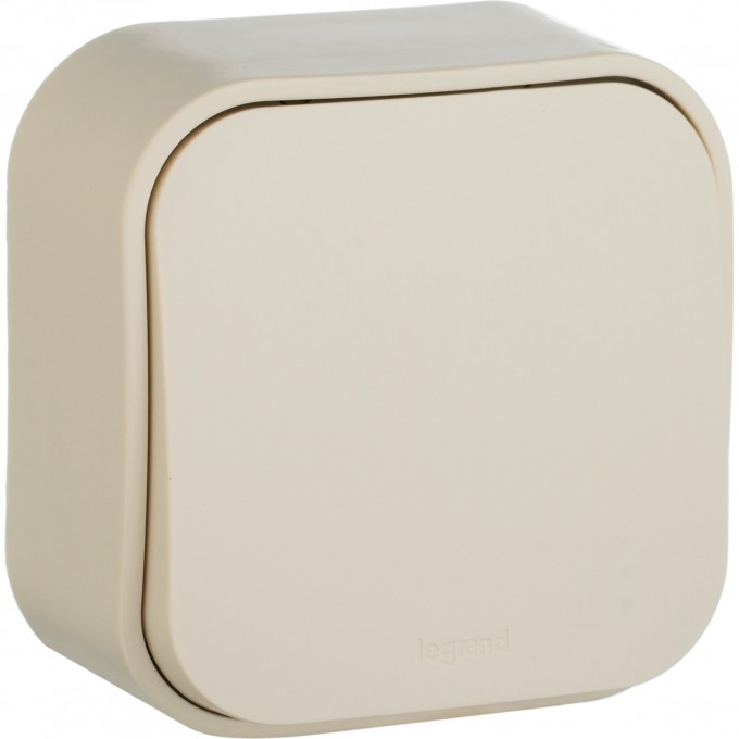 Выключатель LEGRAND Quteo 10 A 250 B IP 20 Слоновая кость 782230 Выключатель LEGRAND Quteo 10 A 250 B IP 20 Слоновая кость 782230
