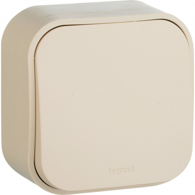 Выключатель LEGRAND Quteo без фиксации (кнопка) 6 A 250 В IP 20 Слоновая кость 782235 Выключатель LEGRAND Quteo без фиксации (кнопка) 6 A 250 В IP 20 Слоновая кость 782235