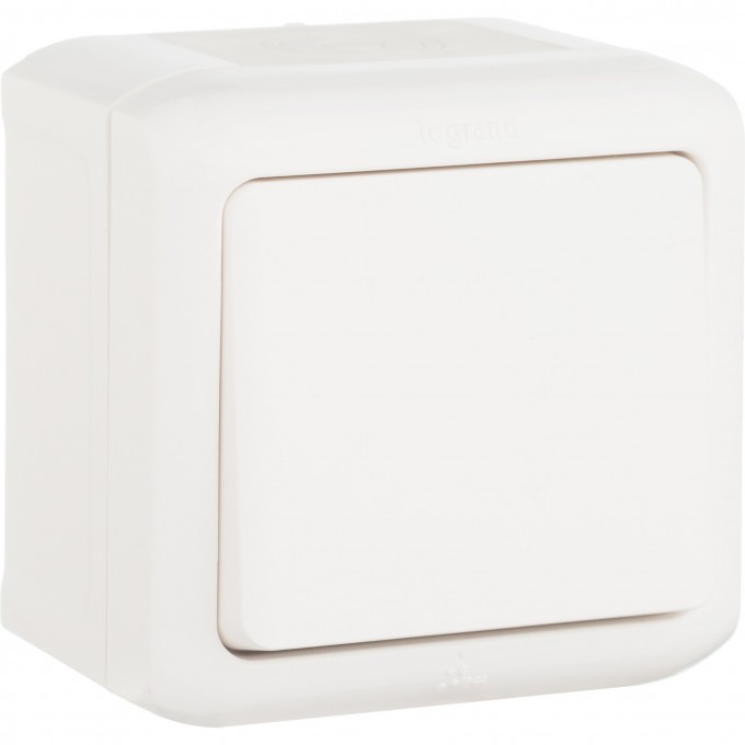 Выключатель LEGRAND Quteo без фиксации (кнопка) 6 A 250 В IP 44 Белый 782305 Выключатель LEGRAND Quteo без фиксации (кнопка) 6 A 250 В IP 44 Белый 782305