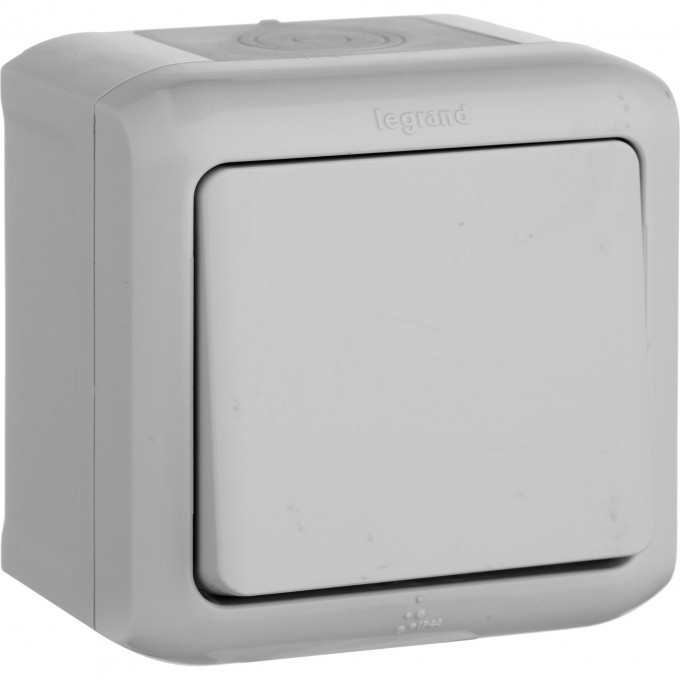 Выключатель LEGRAND Quteo без фиксации (кнопка) 6 A 250 В IP 44 Серый 782335 Выключатель LEGRAND Quteo без фиксации (кнопка) 6 A 250 В IP 44 Серый 782335