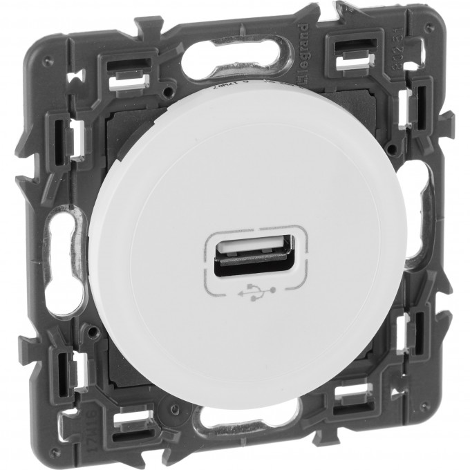 Розетка LEGRAND Celiane USB белый SET-1-067352-02 Розетка LEGRAND Celiane USB белый SET-1-067352-02