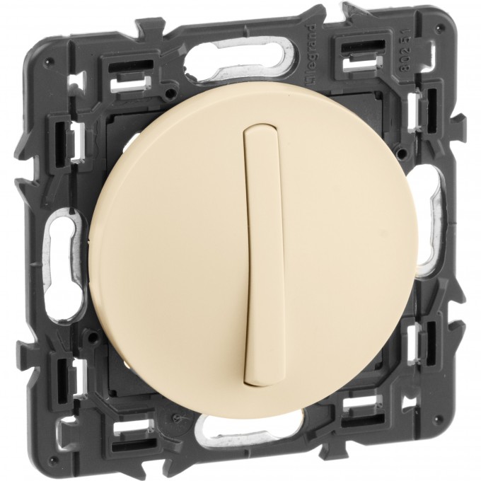 Выключатель LEGRAND Celiane 1-полюсный с тонкой клавишей слоновая кость SET-1-067001-07 Выключатель LEGRAND Celiane 1-полюсный с тонкой клавишей слоновая кость SET-1-067001-07
