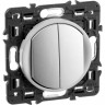 Выключатель LEGRAND Celiane 1-полюсный титан SET-2-067001-11
