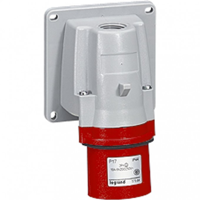Накладная вилка LEGRAND P17 Tempra Pro IP 44 380/415 В 32 A 3К+З 058288 Накладная вилка LEGRAND P17 Tempra Pro IP 44 380/415 В 32 A 3К+З 058288