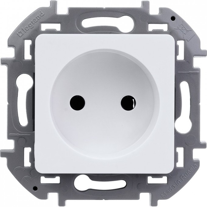 Розетка LEGRAND INSPIRIA 2К 16 А 250 В белый 673710 Розетка LEGRAND INSPIRIA 2К 16 А 250 В белый 673710