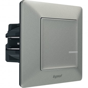 Умный проводной выключатель/светорегулятор LEGRAND Valena Life with NETATMO 5-300Вт, алюминий Умный проводной выключатель/светорегулятор LEGRAND Valena Life with NETATMO 5-300Вт, алюминий
