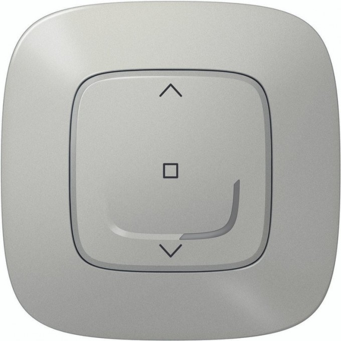Умный выключатель рольставней LEGRAND Valena Allure with NETATMO 500 ВА 230В, алюминий 752790 Умный выключатель рольставней LEGRAND Valena Allure with NETATMO 500 ВА 230В, алюминий 752790