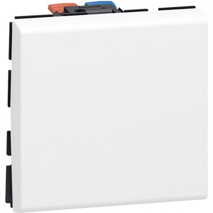 Выключатель LEGRAND Mosaic 10 AX - 2 модуля - белый 77010L Выключатель LEGRAND Mosaic 10 AX - 2 модуля - белый 77010L