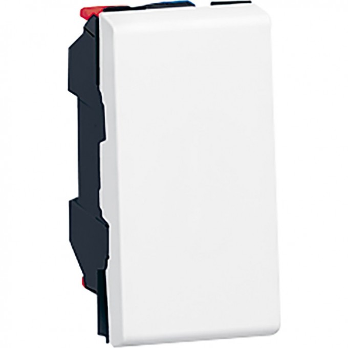 Выключатель LEGRAND Mosaic кнопочный 6A 1 модуль, белый 77030 Выключатель LEGRAND Mosaic кнопочный 6A 1 модуль, белый 77030