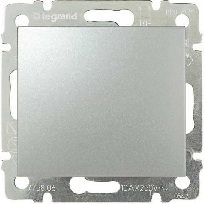 Заглушка LEGRAND Valena алюминий 770146 Заглушка LEGRAND Valena алюминий 770146