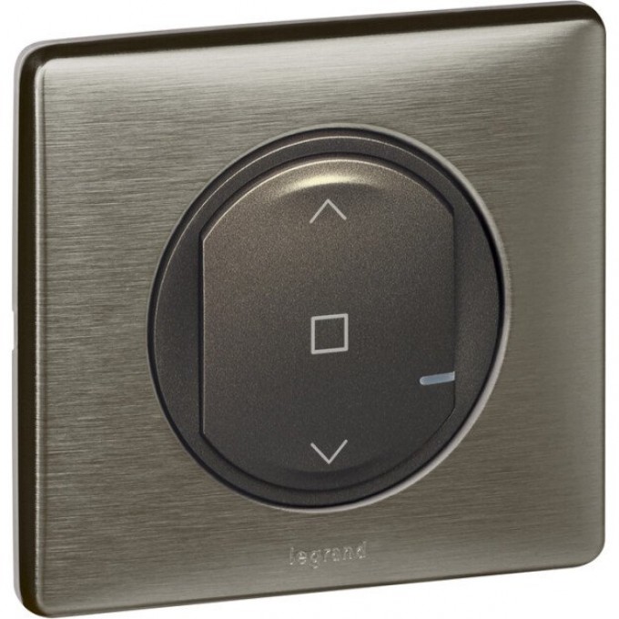 Умный выключатель рольставней LEGRAND Celiane with NETATMO 500 ВА 230В, графит/вольфрам 64896 Умный выключатель рольставней LEGRAND Celiane with NETATMO 500 ВА 230В, графит/вольфрам 64896